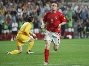 Rooney at Euro 2004